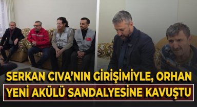 Verenel Derneği'nden ihtiyaç sahibi aileye akülü sandalye desteği!