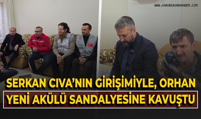 Verenel Derneği'nden ihtiyaç sahibi aileye akülü sandalye desteği!