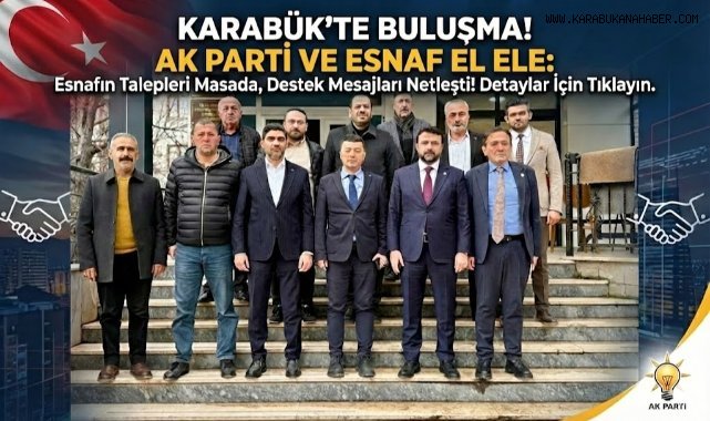 AK Parti Karabük teşkilatından oda başkanlarına ziyaret