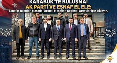 AK Parti Karabük teşkilatından oda başkanlarına ziyaret
