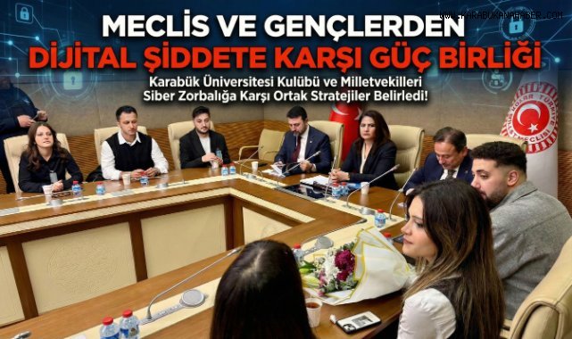 Dijital Şiddet ile Mücadele Kulübünden TBMM'ye Ziyaret