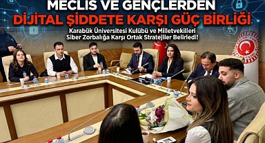 Dijital Şiddet ile Mücadele Kulübünden TBMM'ye Ziyaret