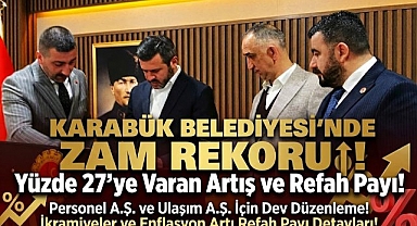 Karabük Belediyesi'nde 2026 Yılı Maaş Artışları Netleşti