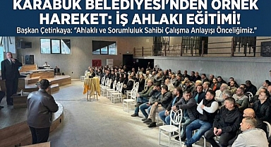 Karabük Belediyesi'nden Personele İş Ahlakı Farkındalık Eğitimi