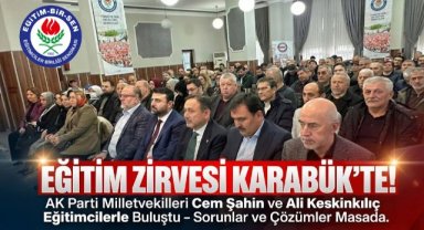 Karabük’te Eğitim Bir-Sen İl Divan Toplantısı Gerçekleştirildi