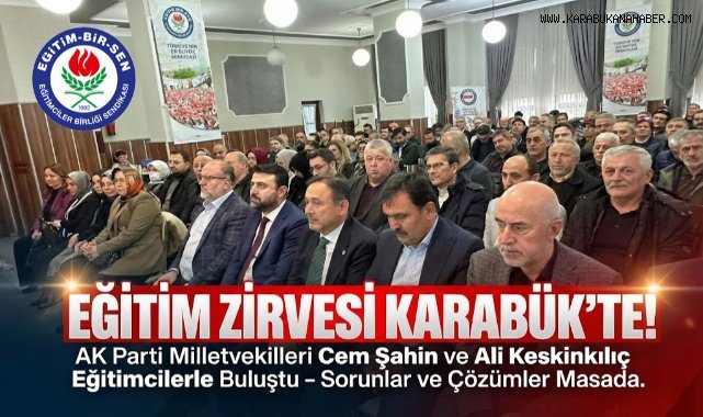 Karabük’te Eğitim Bir-Sen İl Divan Toplantısı Gerçekleştirildi