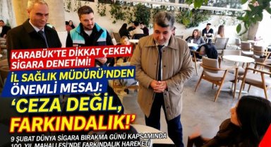 Karabük’te Tütün Denetimleri Kararlılıkla Sürdürülüyor