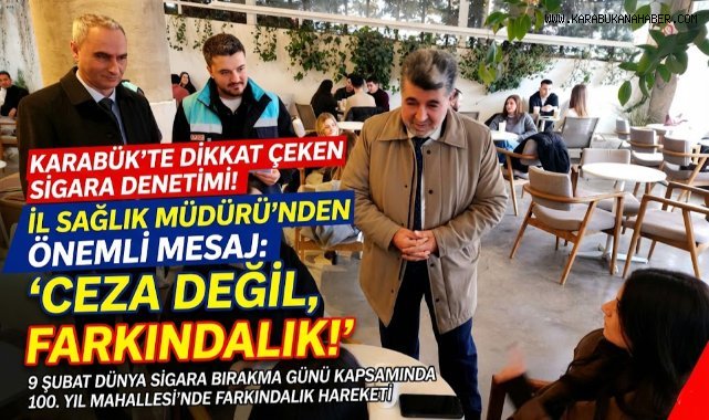 Karabük’te Tütün Denetimleri Kararlılıkla Sürdürülüyor