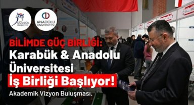 KBÜ ile Anadolu Üniversitesi Arasında Akademik İş Birliği