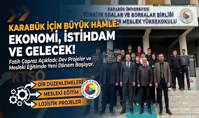 KTSO Başkanı Fatih Çapraz, Ocak Ayı Çalışmalarını Paylaştı