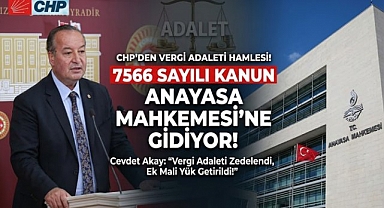 Milletvekili Cevdet Akay'dan AYM'ye Başvuru Açıklaması