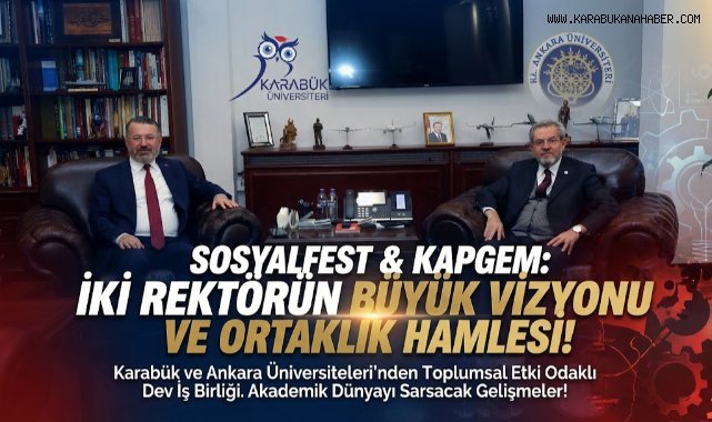 Rektör Kırışık’tan Ankara Üniversitesi Rektörü Ünüvar’a ziyaret