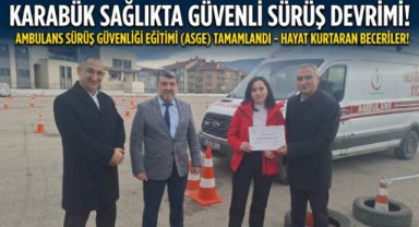 Sağlık Personeline İleri Sürüş Teknikleri Eğitimi