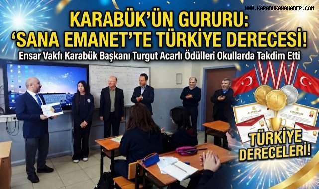 SANA EMANET  YARIŞMASI ÖDÜLLERİ SAHİPLERİNİ BULDU