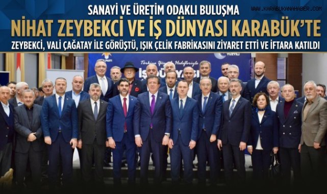 AK Parti Karabük'te iş dünyası ile buluştu