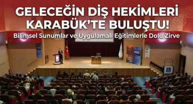 KBÜ’de Diş Hekimliği Öğrenci Sempozyumu Düzenlendi