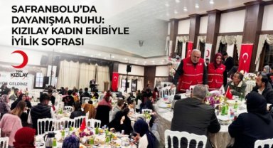Kızılay Safranbolu’dan İhtiyaç Sahibi Ailelere İftar Buluşması
