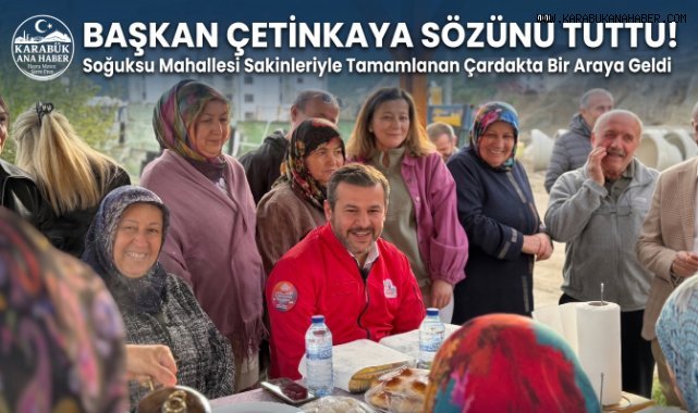 Başkan Çetinkaya Verdiği Sözü Tuttu, Teyzelerle Çardakta Buluştu