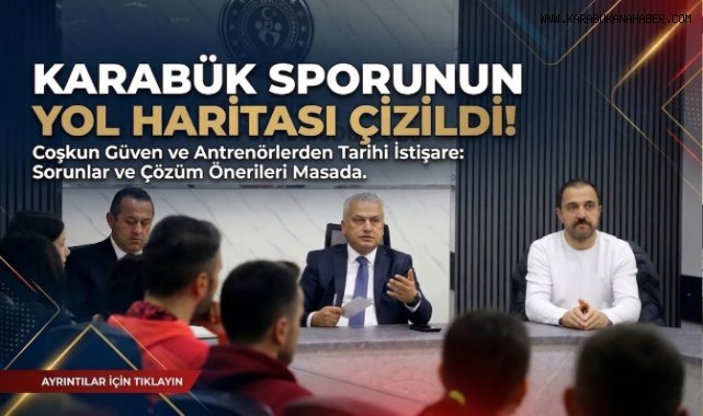 Karabük’te Antrenörlerle Değerlendirme Toplantısı Yapıldı