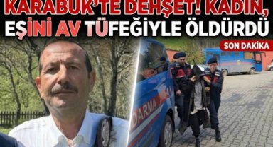 Karabük’te Eşini Tüfekle Öldüren Kadın Tutuklandı