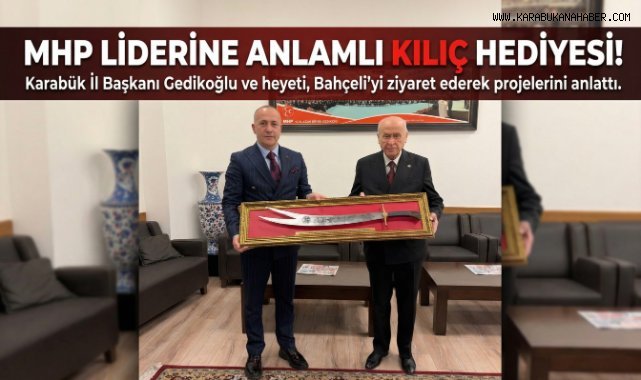 MHP Karabük Teşkilatı'ndan Devlet Bahçeli'ye ziyaret