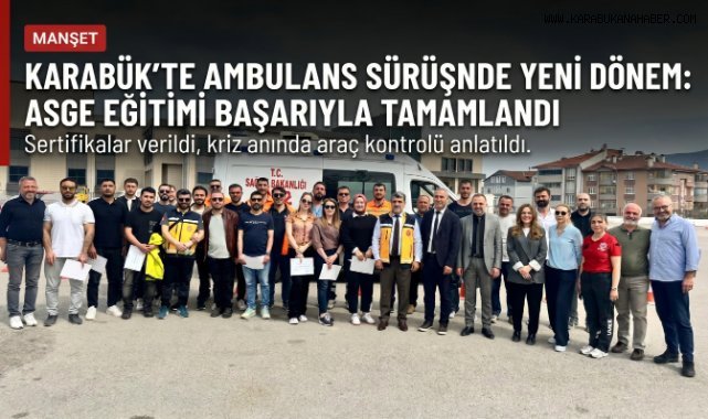 Sağlık Personeline İleri Sürüş Eğitimi Tamamlandı!