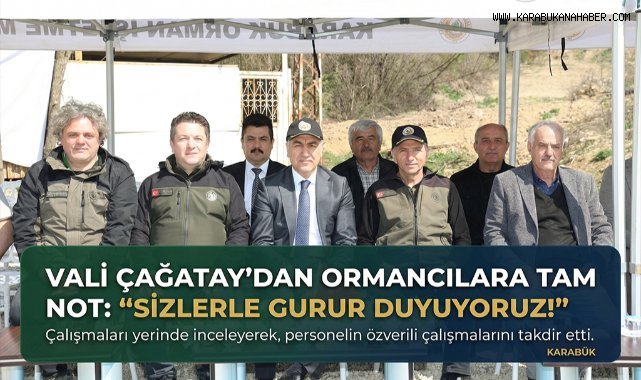 Vali Çağatay Ormancılık Yarışmalarını Yerinde İnceledi