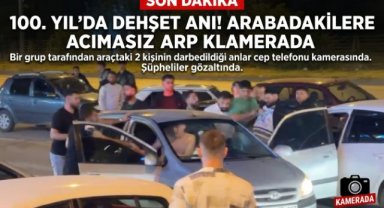 Karabük'te Araçtaki 2 Kişi Darbedildi