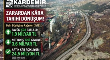 KARDEMİR 2026 Yılı İlk Çeyrek Finansal Sonuçlarını Açıkladı