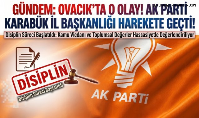 AK Parti Karabük’den Düğün Görüntülerine İlişkin Açıklama