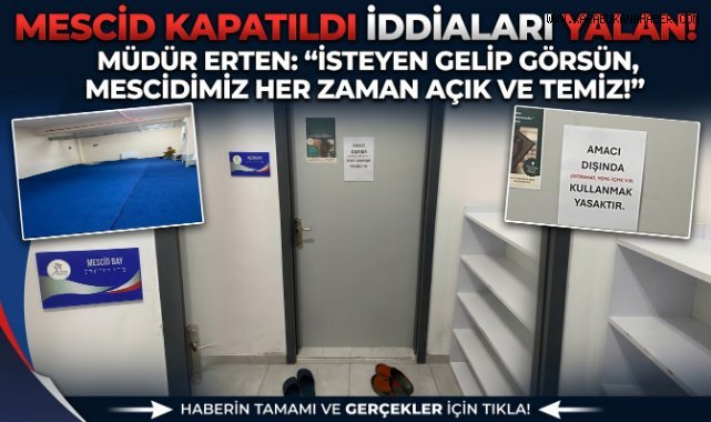 Fatma Erten'den Mescit İddialarına Yanıt: 