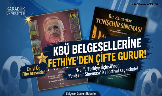 Fethiye Belgesel Günleri'nde KBÜ belgesellerine çifte ödül