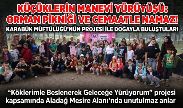 İl Müftülüğünden Gençlere Aladağ’da Piknik Etkinli