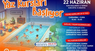 Karabük Belediyesi Yaz Kursları İçin Kayıtlar Başladı