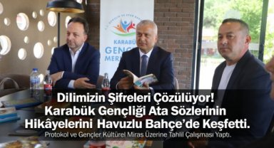 Karabük Gençlik Merkezi Kitap Okuma Grubu Havuzlu Bahçe’de Buluştu