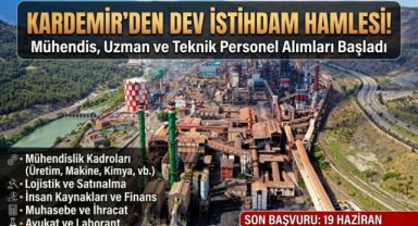 KARDEMİR PERSONEL ALIMI YAPACAK