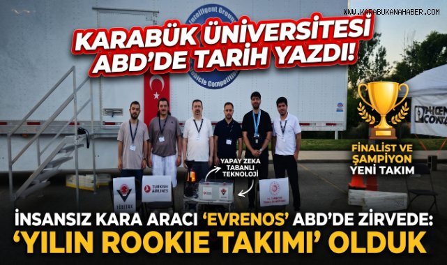 KBÜ'lü öğrencilerden ABD'de "Yılın En Başarılı Yen