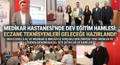 MEDİKAR HASTANESİ'NDE ECZANE TEKNİSYENLERİNE YÖNELİK EĞİTİM PROGRAMI DÜZENLENDİ