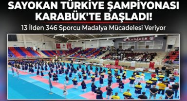 Sayokan Türkiye Şampiyonası, Karabük'te başladı