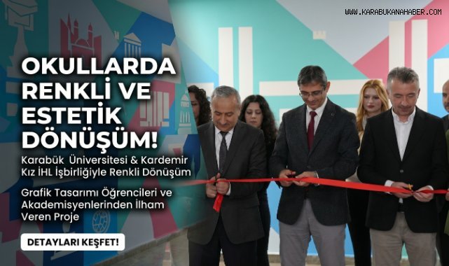 Üniversiteli gençler okul duvarlarını sanatla buluşturdu