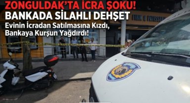 Zonguldak'ta Bankada Silahlı Panik: Bir Kişi Gözaltına Alındı