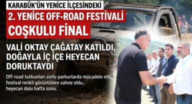 2. Yenice Off-Road Festivali coşkulu finalle sona erdi