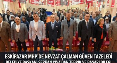 Başkan Serkan Cıva, MHP Eskipazar İlçe Kongresi'ne Katıldı