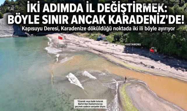 Bu plajdakiler 10 adımda il değiştiriyor