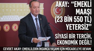 CHP'li Cevdet Akay:
